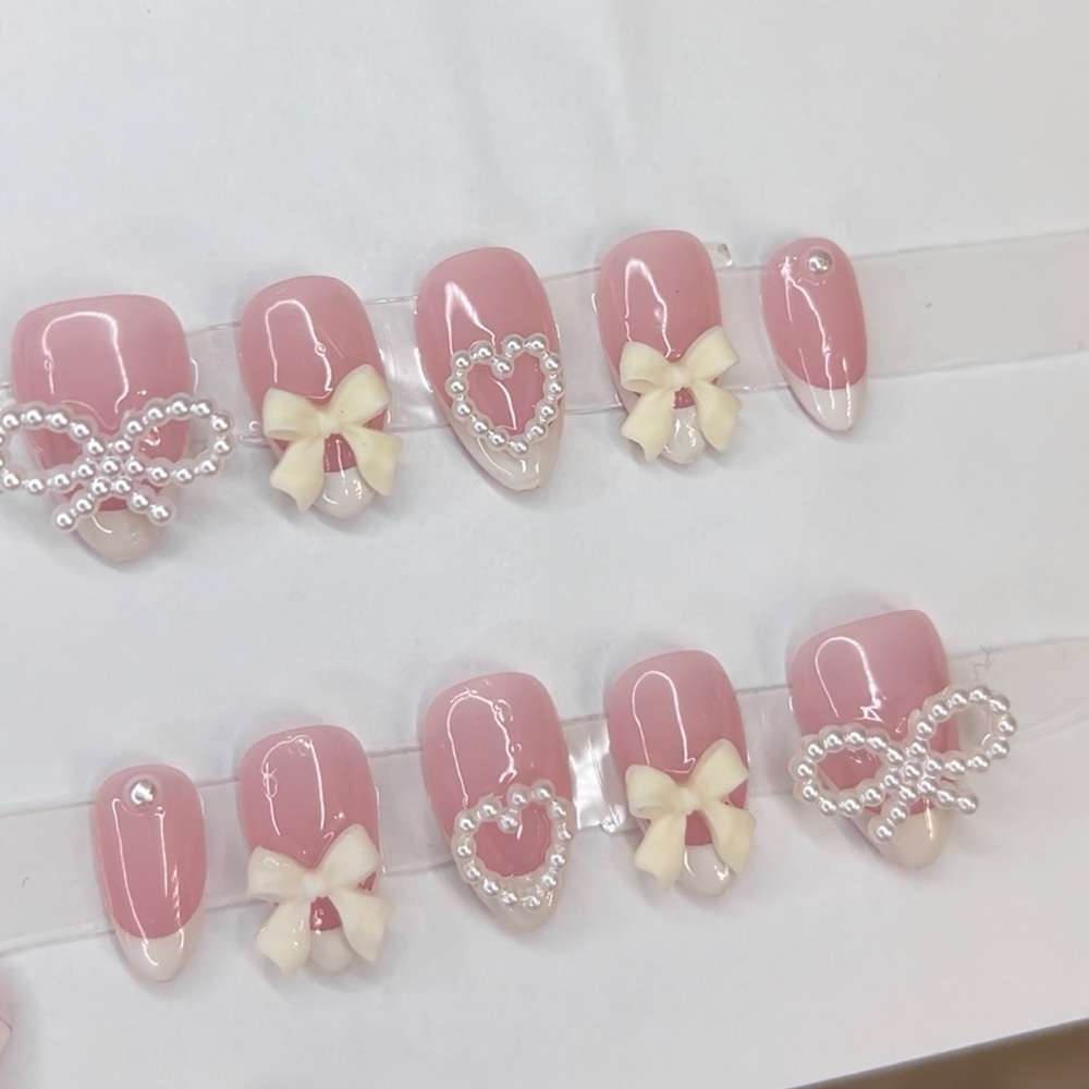 Luxury Handmade Coquette Nails